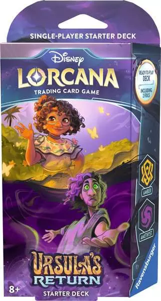 Disney Lorcana: Ursula's Return - Starter Deck Amber and Amethyst (Englisch)