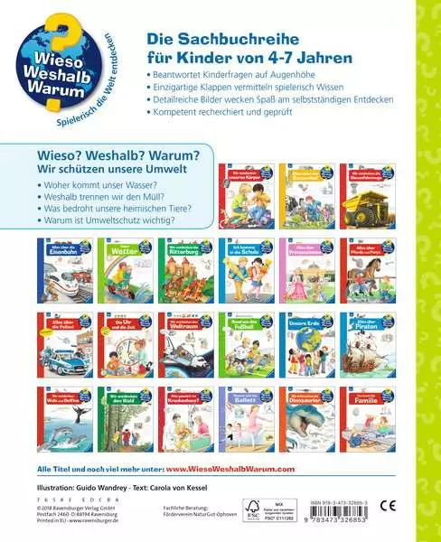 Ravensburger Wieso? Weshalb? Warum?. Band 67 - Wir schützen unsere Umwelt