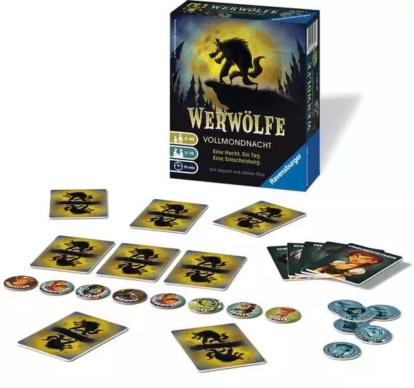 Werwölfe Vollmondnacht - Spiel ab 9 Jahren