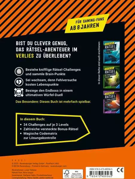 Stay alive! Rätsel-Challenge - Überlebe im Verlies