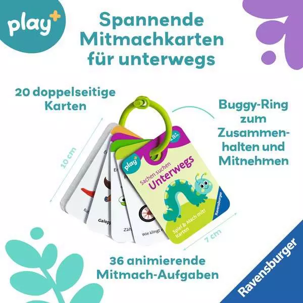 Ravensburger Spiel & Mach mit! Karten: Sachen suchen: Unterwegs