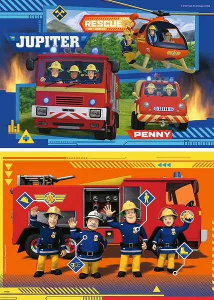 Kinderpuzzle ab 4 Jahren - Wasser marsch mit Sam - 24 Teile