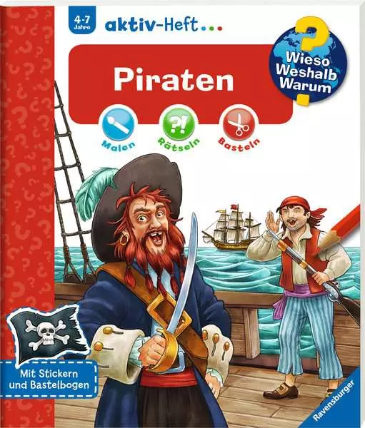 Ravensburger Wieso? Weshalb? Warum? aktiv-Heft - Piraten