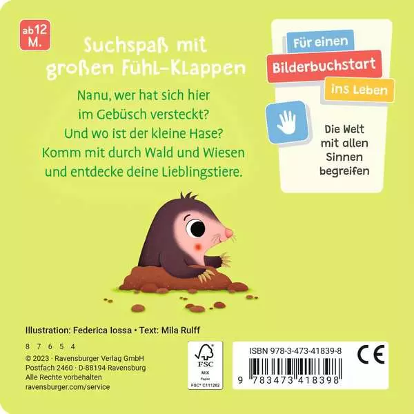 Wo bist du. kleiner Hase?