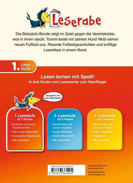Leserabe Sonderausgaben - Fußballabenteuer zum Lesenlernen
