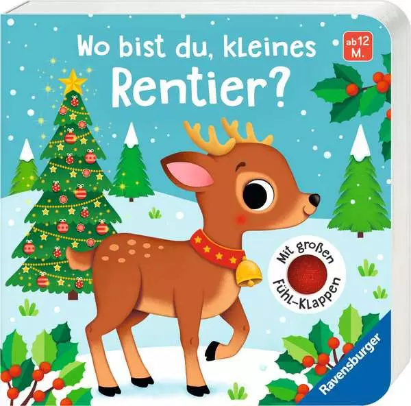 Wo bist du. kleines Rentier?