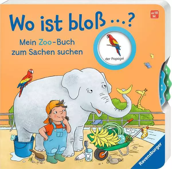 Wo ist bloß …? - Mein Zoo-Buch zum Sachen suchen