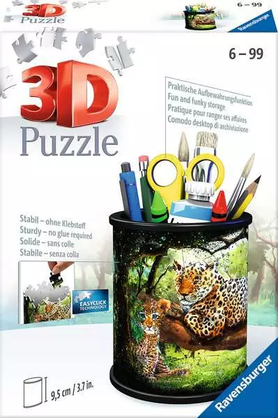 3D Puzzle Utensilo Raubkatzen