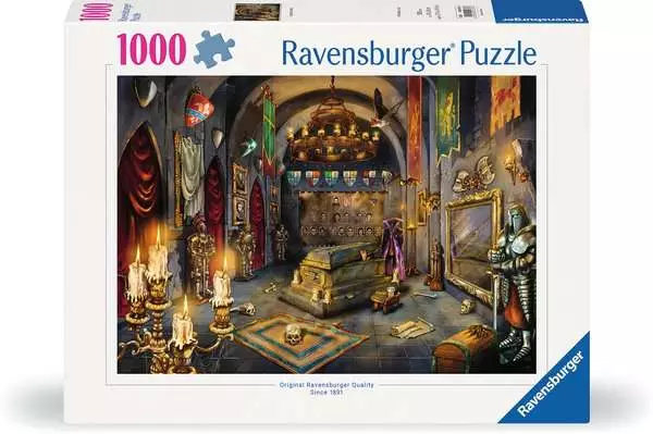 Puzzle 1000 Teile - Das Schloss des Vampirs