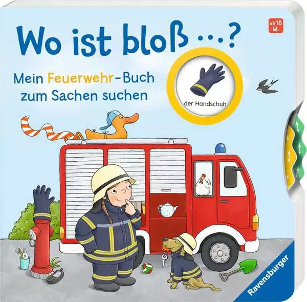 Wo ist bloß …? - Mein Feuerwehr-Buch zum Sachen suchen