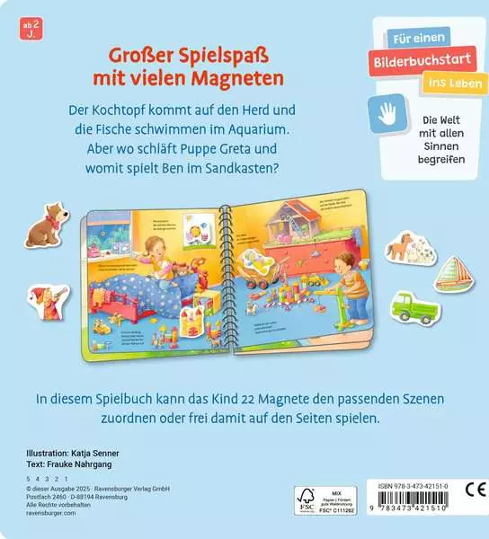 Mein großes Magnetbuch - Was gehört zusammen?