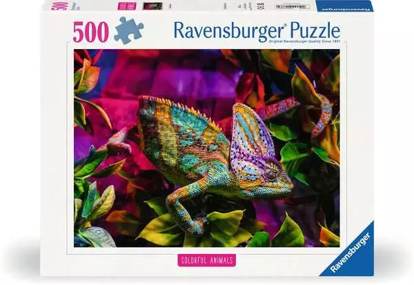Puzzle 500 Teile - Das Chameleon