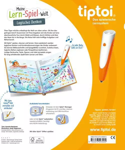 tiptoi® Meine Lern-Spiel-Welt - Logisches Denken