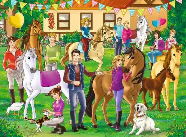 Kinderpuzzle ab 8 Jahren - Lissy Activity - 200 Teile