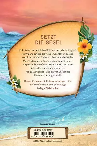 Disney Vaiana 2 - Der offizielle Roman zum Film