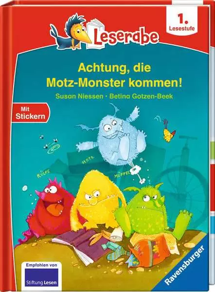 Leserabe 1 Lesestufe - Achtung. die Motz-Monster kommen!