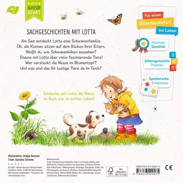 Lotta liebt die Tiere