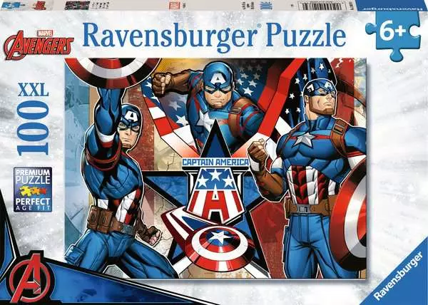 Kinderpuzzle ab 6 Jahren - Der erste Avenger - 100 Teile