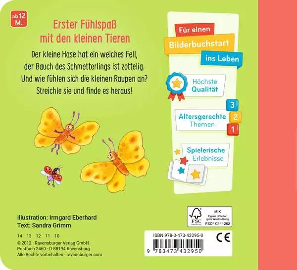 Mein erstes Fühlbuch: Kribbel abbel. Käferchen