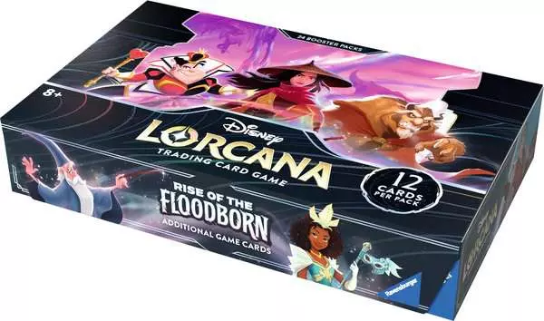 Disney Lorcana: Aufstieg der Flutgestalten - Display mit 24 Booster Packs (Englisch)