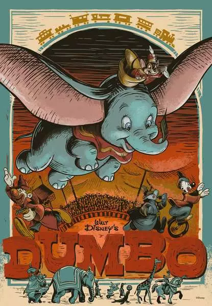 Puzzle 300 Teile - Dumbo