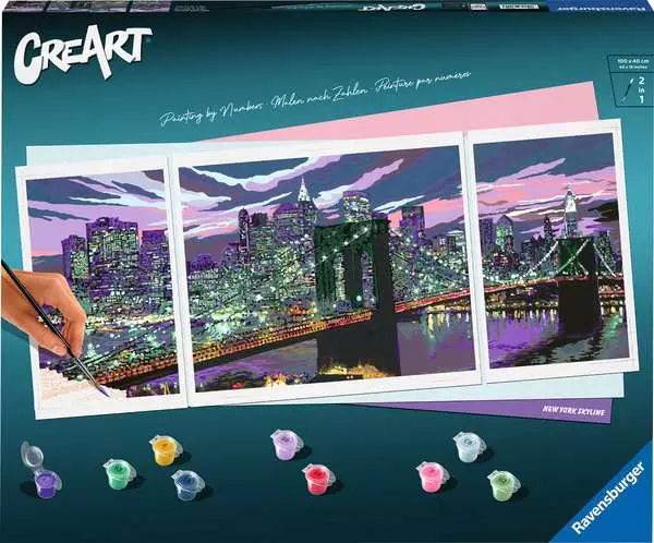 CreArt Skyline von New York - Malen nach Zahlen für Erwachsene