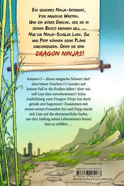 Dragon Ninjas. Band 1 - Der Drache der Berge
