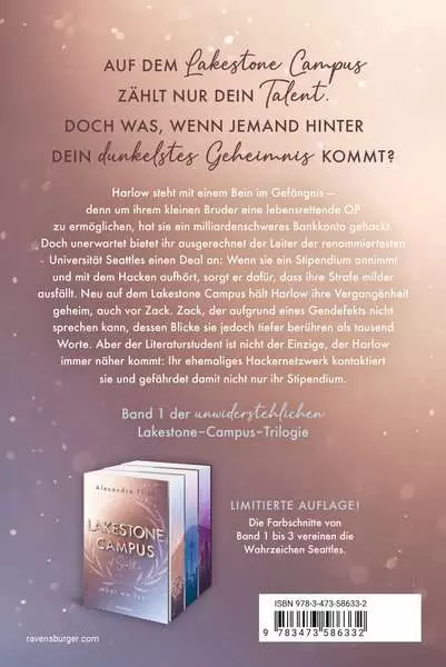 Ravensburger Lakestone Campus of Seattle. Band 1 - What We Fear