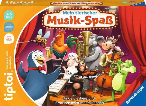 Mein tierischer Musik-Spaß - Lernspiel ab 3 Jahren