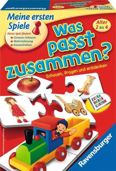 Was passt zusammen? - Kinderspiel ab 2 Jahren
