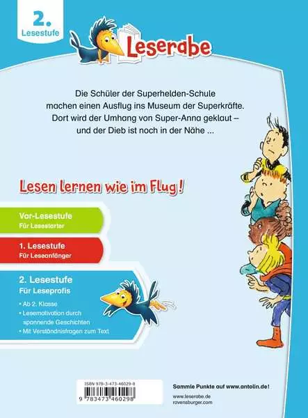 Leserabe 2. Lesestufe - Die Superhelden-Schule