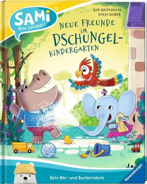 SAMi – dein Lesebär - Neue Freunde im Dschungel-Kindergarten