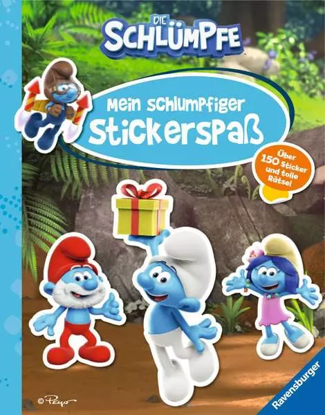 Die Schlümpfe - Mein schlumpfiger Stickerspaß