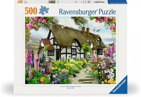 Puzzle 500 Teile - Verträumtes Cottage