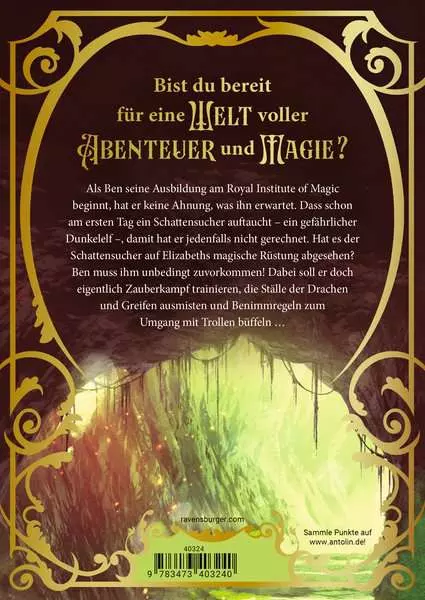 Royal Institute of Magic. Band 2 - Auf den Spuren des Schattensuchers