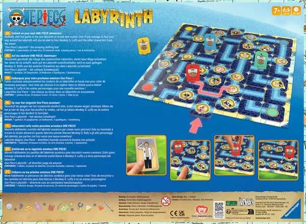 One Piece Labyrinth - Spiel ab 7 Jahren