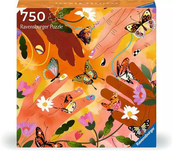 Puzzle 750 Teile - Blumen Festival
