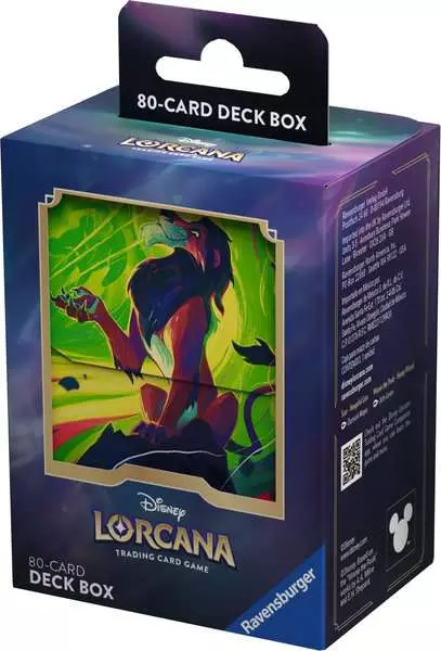 Disney Lorcana: Azurblaues Meer - Deck Case Scar