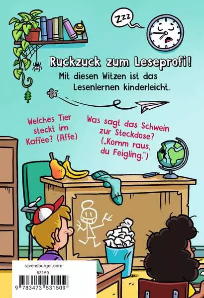 Die lustigsten Schulhofwitze für Erstleser