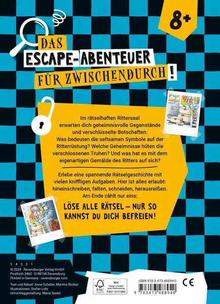 Ravensburger Escape Rätsel - Rätselhafter Rittersaal