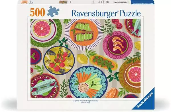 Puzzle 500 Teile - Leckeres Picknick