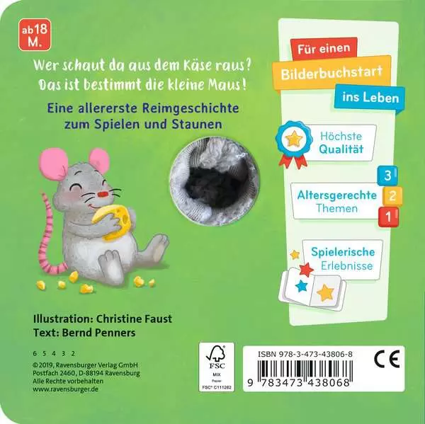 Mein liebstes Fingerpuppenbuch: Hallo. kleine Maus!