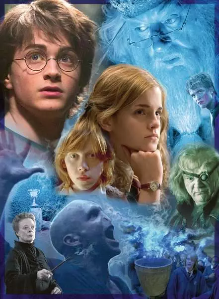 Puzzle 500 Teile - Harry Potter in Hogwarts