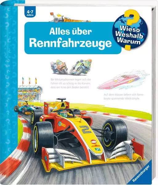 Ravensburger Wieso? Weshalb? Warum?. Band 69 - Alles über Rennfahrzeuge