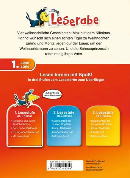 Die allerschönsten Weihnachtsgeschichten für Erstleser