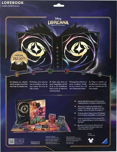 Disney Lorcana: Set 5-8 -Sammelalbum Motiv Lorcana