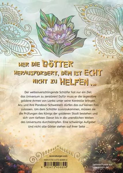 Aru gegen die Götter. Band 4 - Die Magie der goldenen Stadt