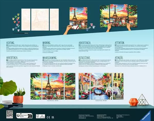 CreArt Venezianische Träume - Malen nach Zahlen für Erwachsene