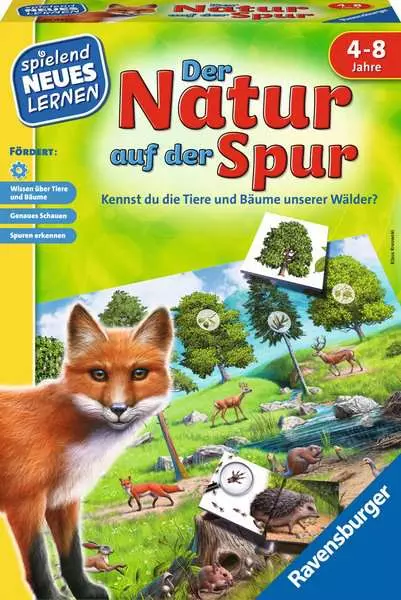 Der Natur auf der Spur - Kinderspiel ab 4 Jahren