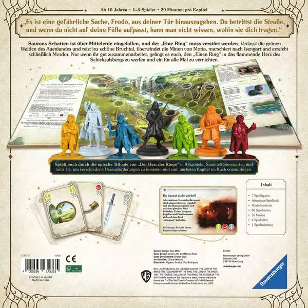 Der Herr der Ringe: Adventure Book Game - Spiel ab 10 Jahren